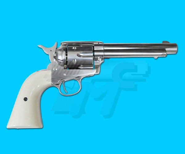Umarex Colt Peacemaker SAA Co2 Revolver(6mm / Nickel Finish) - Click Image to Close